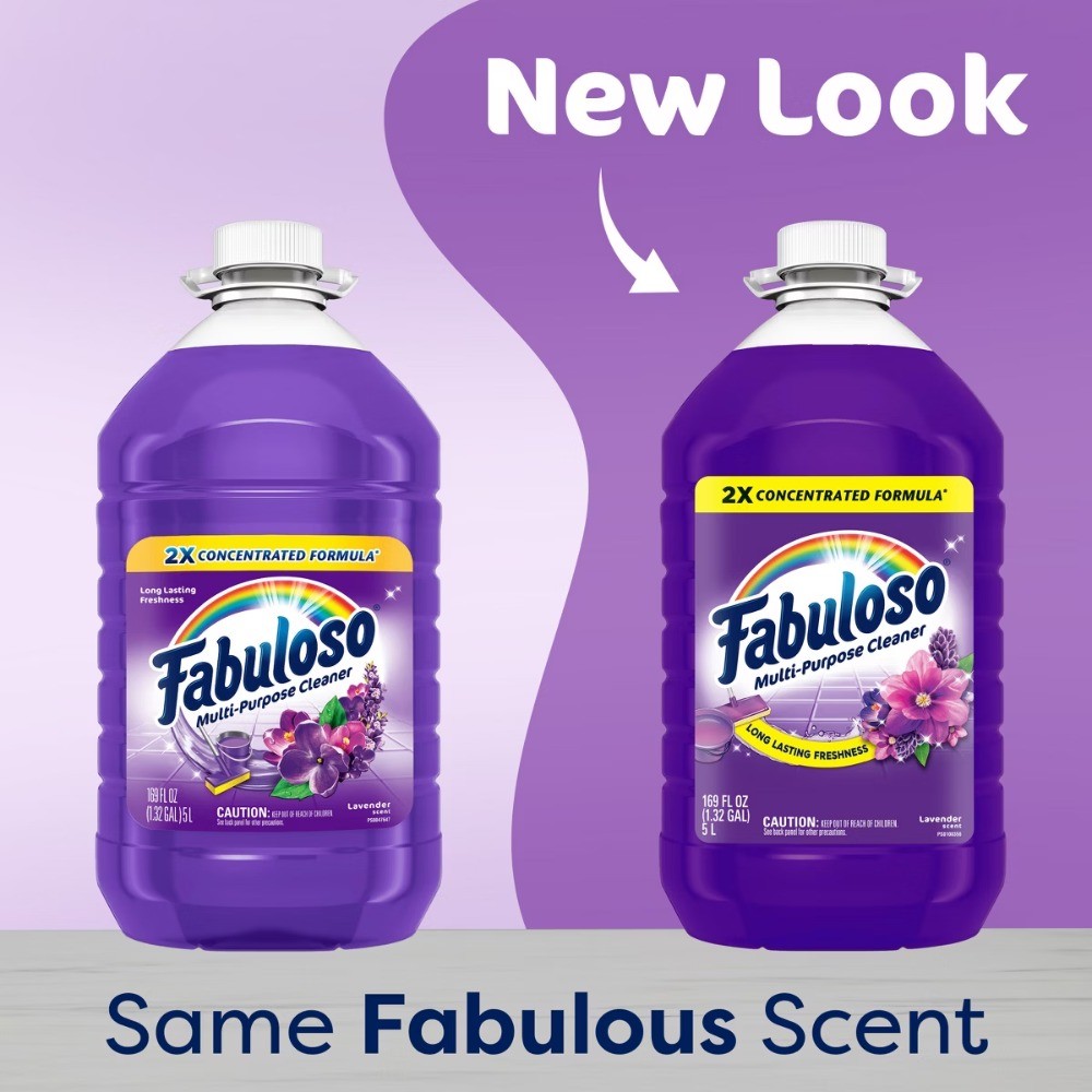 Lavender Multi-Purpose Cleaner 2X Concentrated Formula Floor Cleaner – 169 fl oz