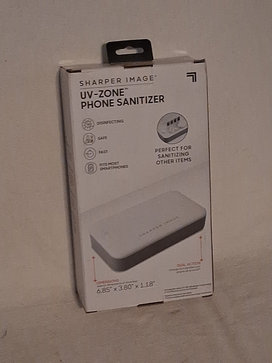 Sharper Image ~ UV-Zone Phone & Small Item Sanitizer *NEW*