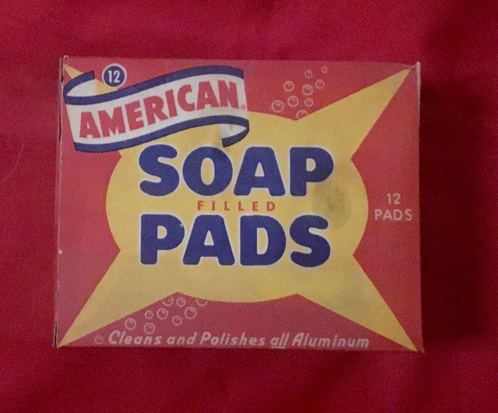 Vintage American Soap Filled Pads 12 count Discontinued