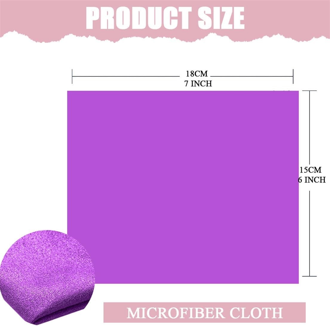 Microfiber Cleaning Cloth for Glasses, Ultra Fine Lens Cleaning Clothes