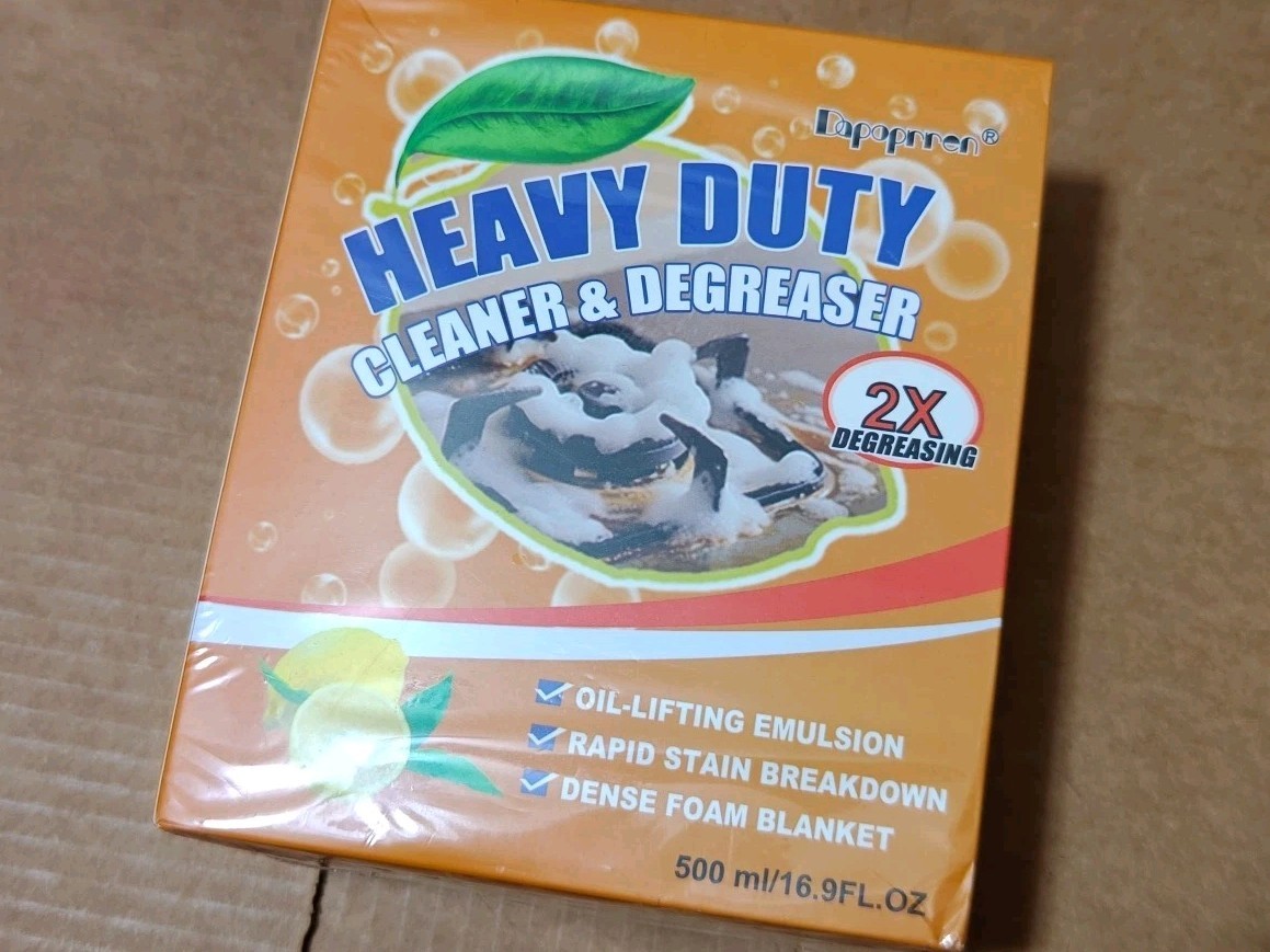 500ml Powerful Kitchen Degreaser Foam Spray – Heavy Duty Cleaning Spray B40
