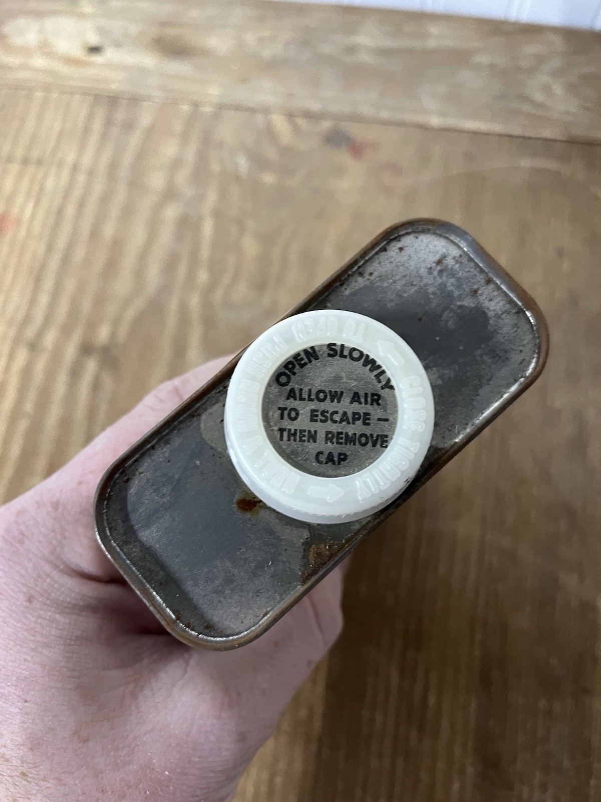 Vtg Gillespie Brass Restorer ’95 Tin Prop Full Usa BR86.1 Household Cleaner