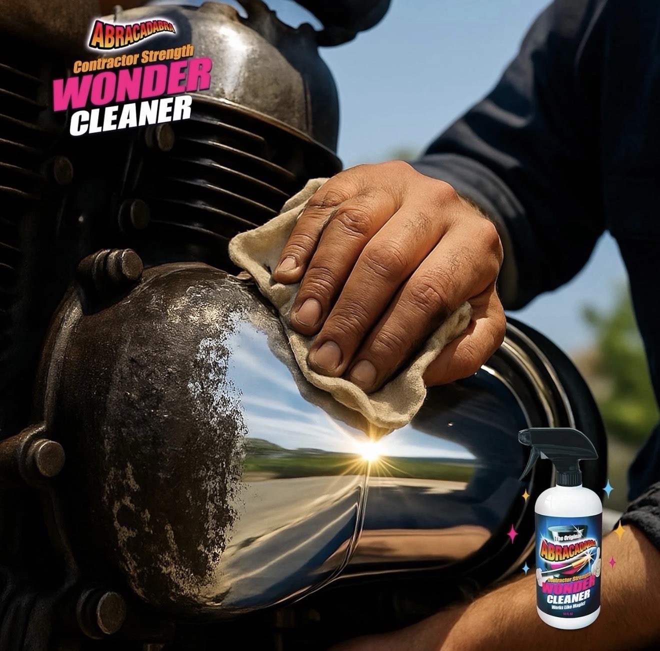 Abracadabra® Contractor Strength Wonder Cleaner – As Seen on TV – 16 fl oz – Gun