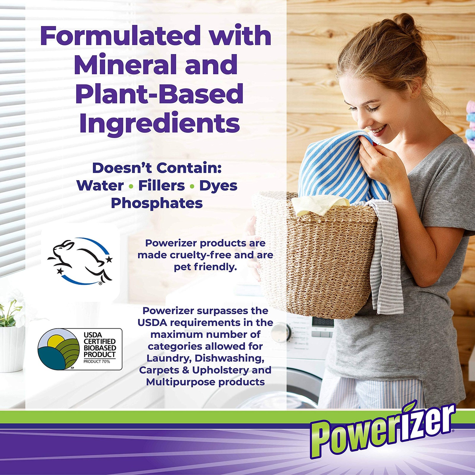 Complete Laundry Powder Detergent & Multipurpose Cleaner | 3 lb Detergent | 1…