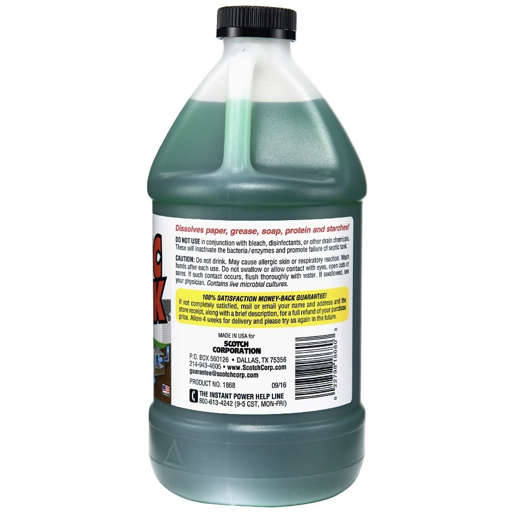Septic Shock Treatment for Clogged Septic System Drain Cleaner 67.6 fl oz 2