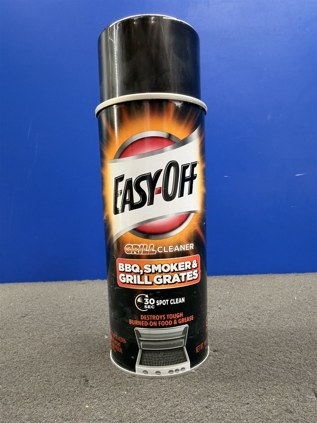 NEW LOT OF 2 EASYOFF GRILL CLEANER BBQ SMOKER GRATES DESTROY TOUGH GREASE STAINS