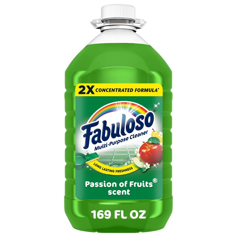 2X Multi-Purpose Cleaner, No Rinse Floor Cleaner,Passion of Fruits Scent,169floz