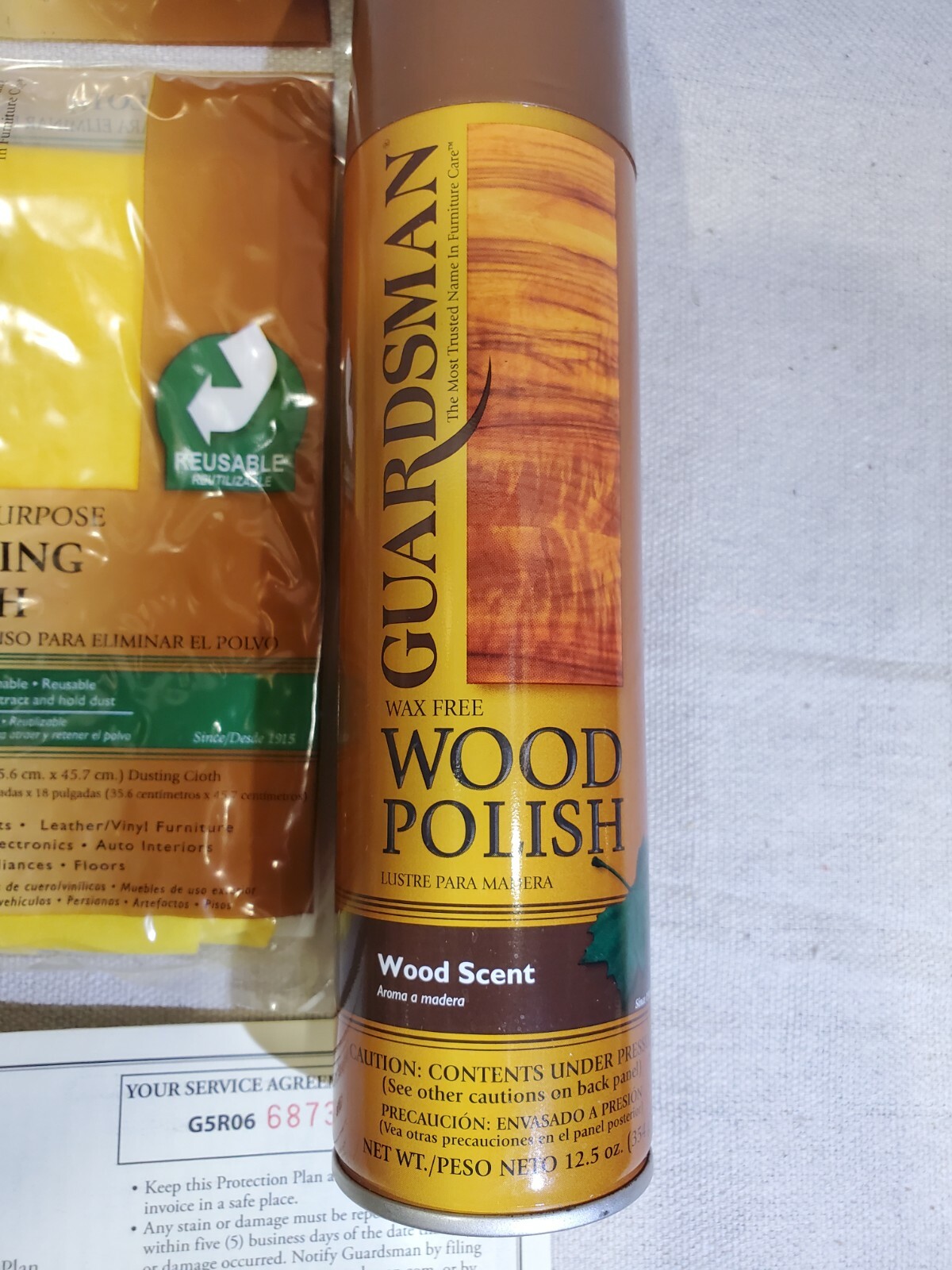 Guardsman Haverty’s Furniture Care Kit Polish Spot Remover Leather Cleaner