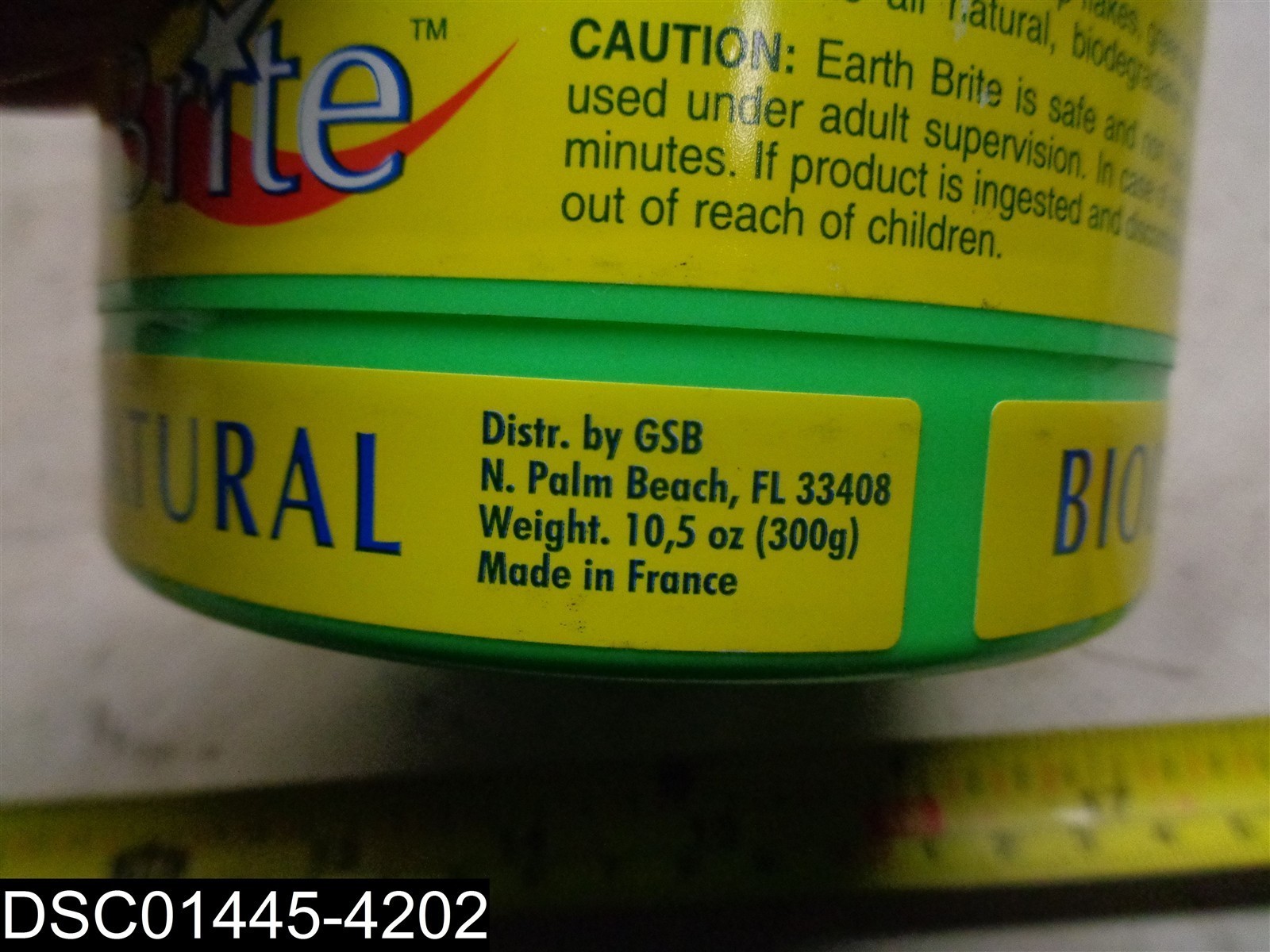 10.5 FL OZ Earth Brite Natural Clay All Purpose Cleaner