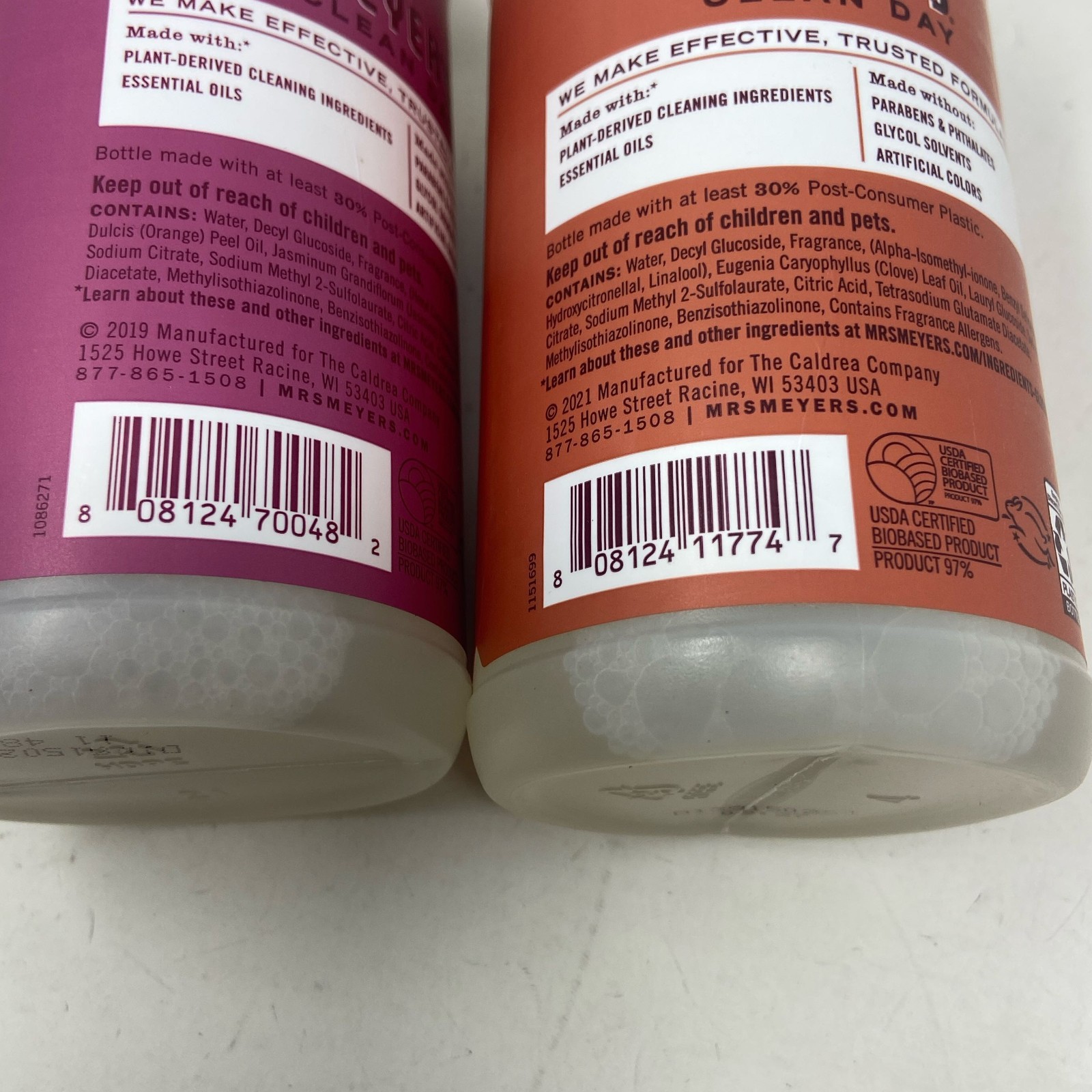 Mrs. Meyer’s Multi-Surface Cleaner 2-Pack Fall Leaves + Mum 16oz