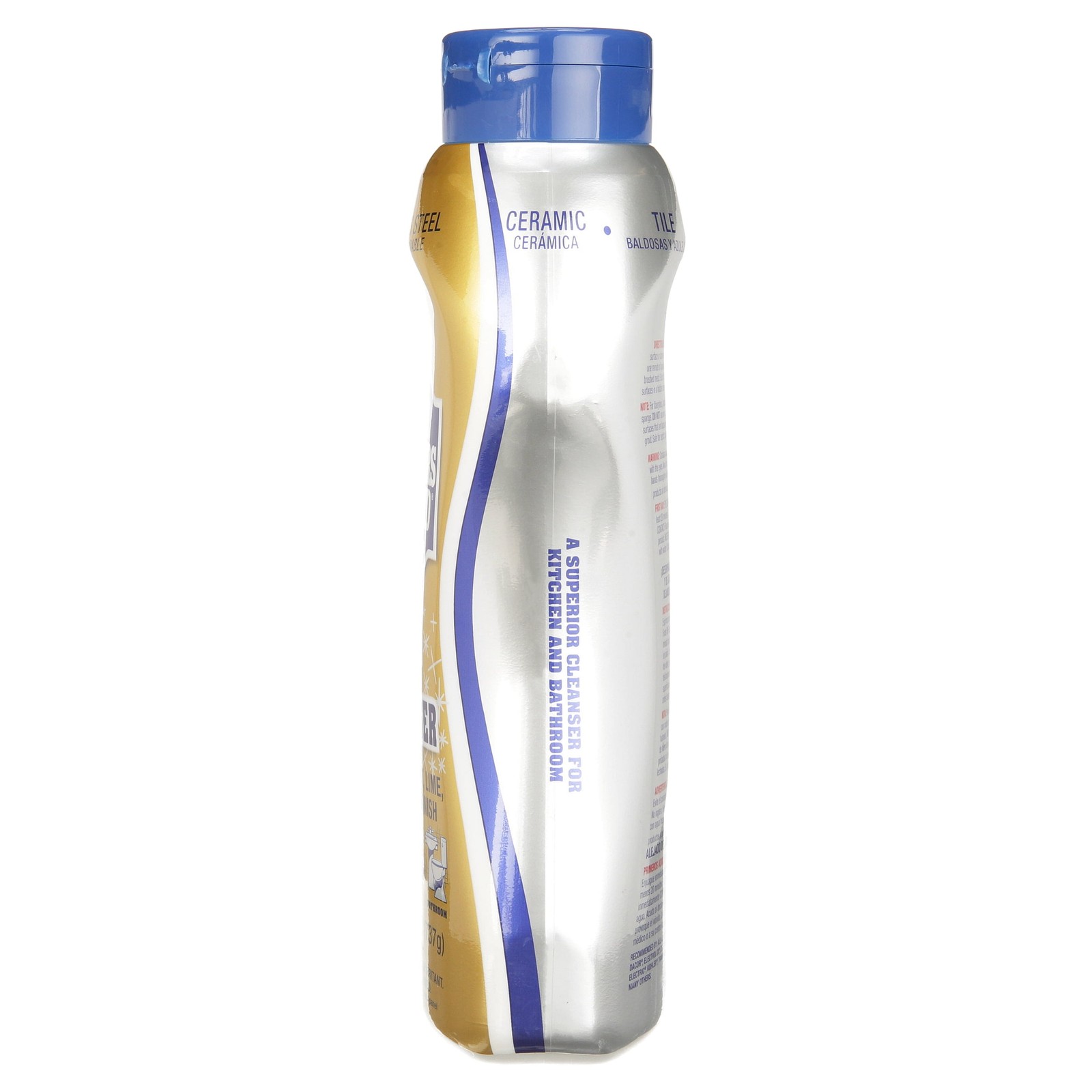 Bar Keepers Friend Soft Cleanser, 26 oz Squeeze Bottle, Citrus, 6/Carton