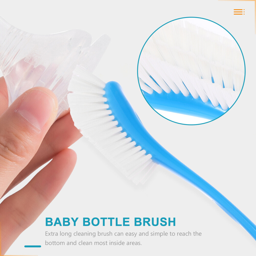 2PCS Cup Brush Practical Feeding Bottle Brush Vacuum Cup Cleaning Brush