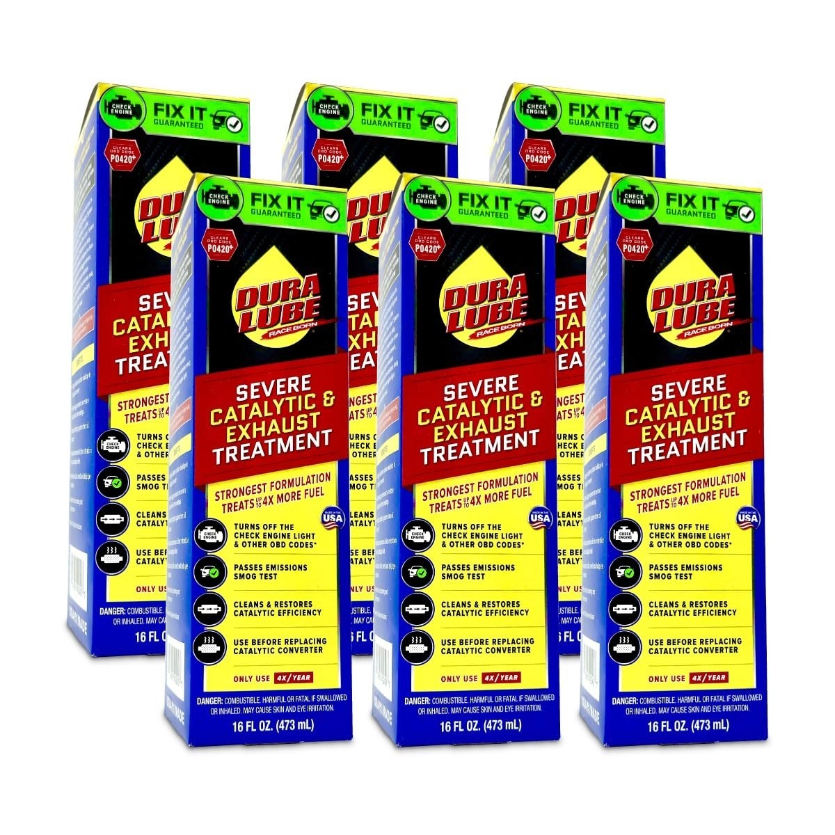 Dura Lube Severe Catalytic Cleaner Fuel Additive 16 Fl Oz 2-Pack