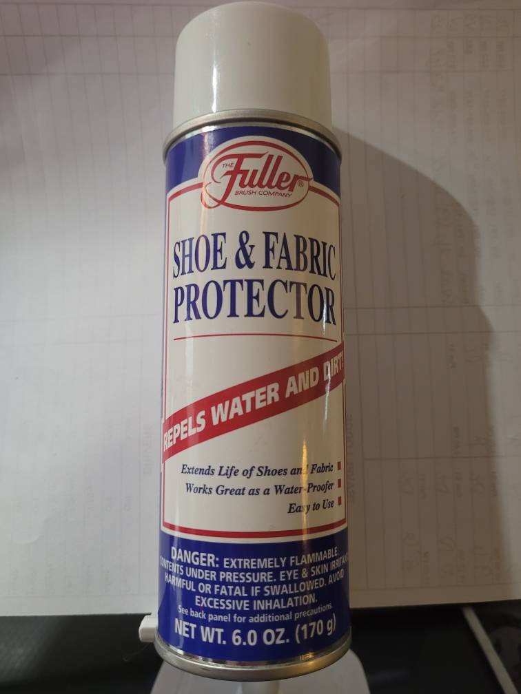 VTG FULLER BRUSH COMPANY SHOE & FABRIC PROTECTOR SPRAY CAN APPLICATION – NEW 6oz