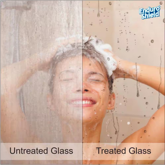 Enduroshield Glass Showers Treatment Kit 2-Oz Coating 4.2-Oz Cleaner Bathroom