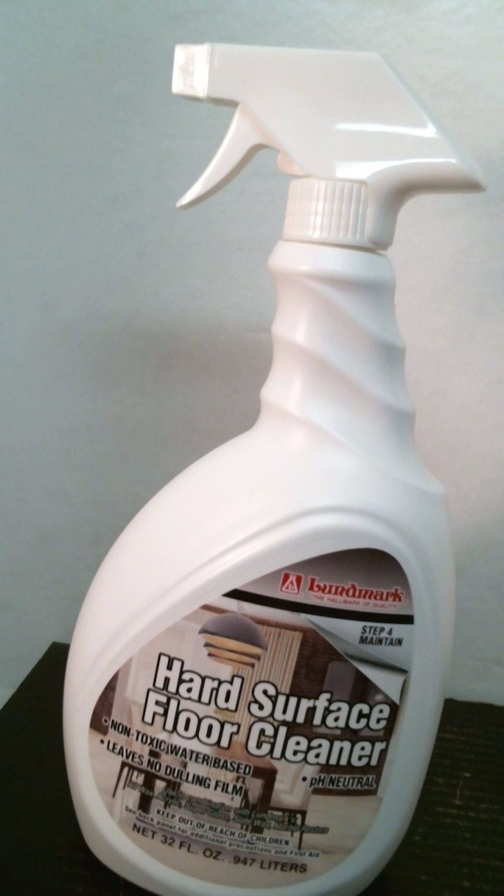 Lundmark 35382 Hard Surface Floor Cleaner, 1 qt., Step 4 Maintain, FREE SHIP