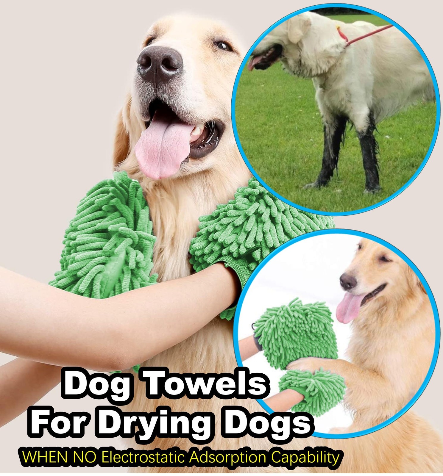 Dusting Cloths Mitt Modified Chenille Dust Wipes A Nodust Fly Duster For Sensiti