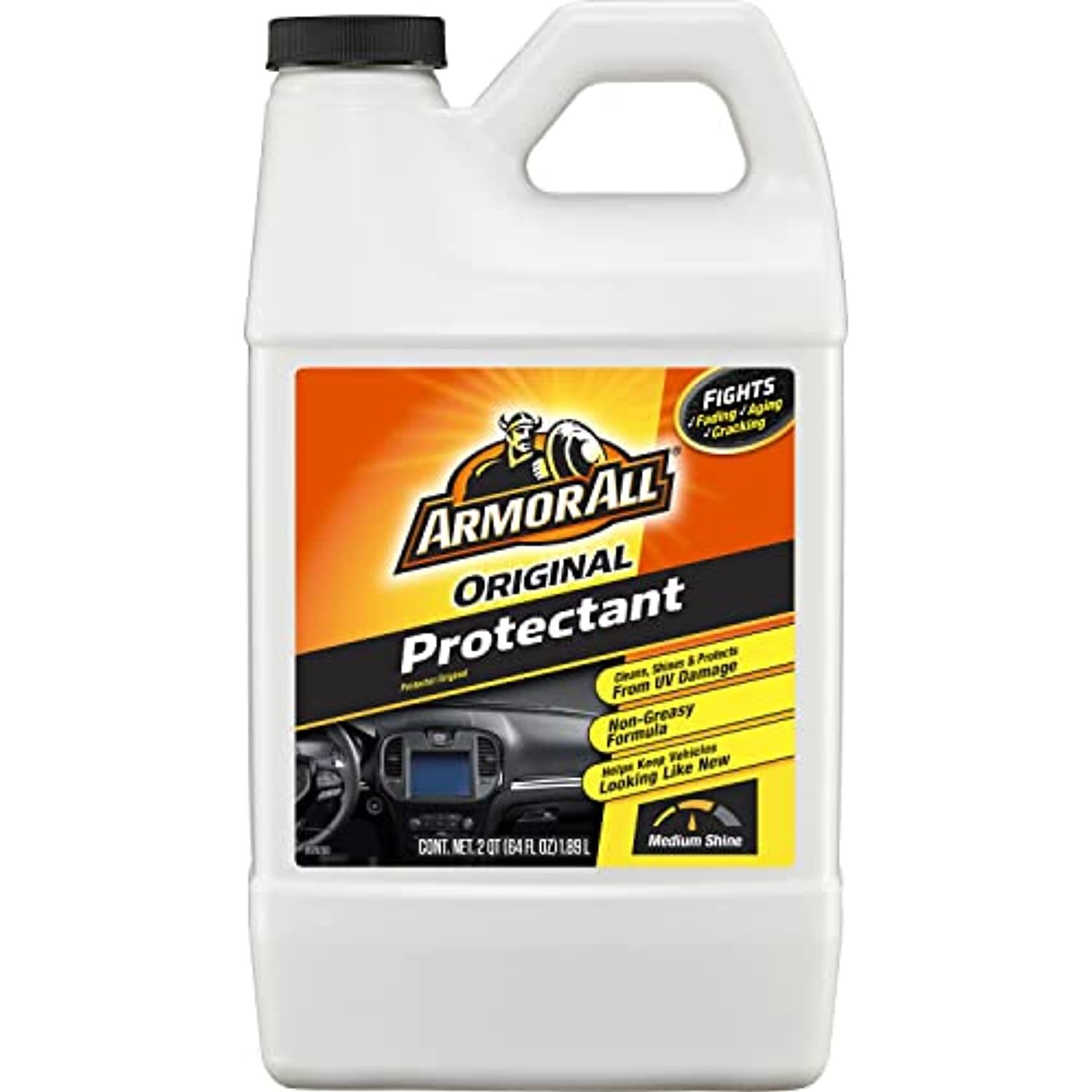 Car Protectant Refill by Armor All, Car Interior Cleaner with UV Protection, 64