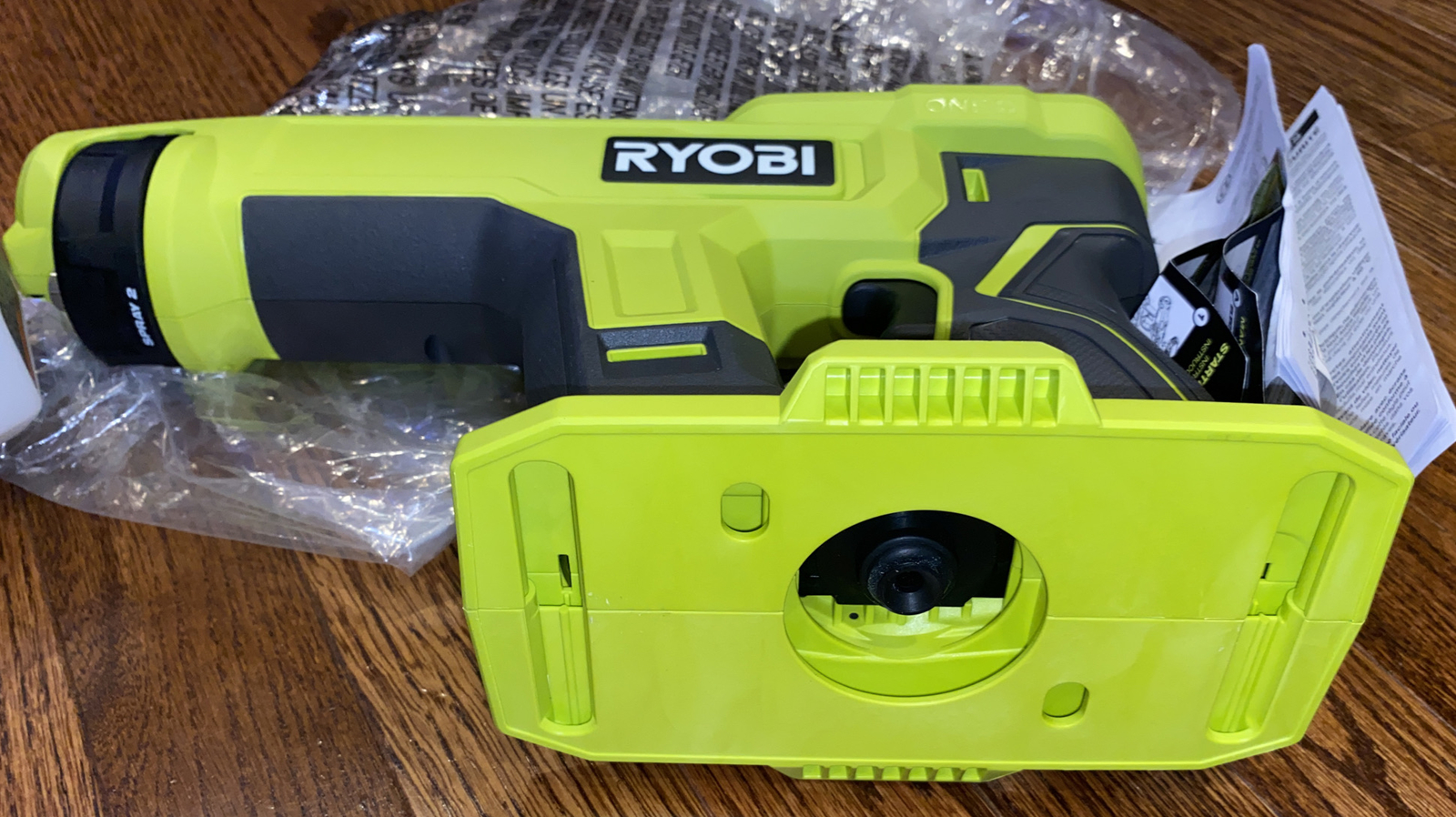 NEW RYOBI 18V ONE+ Cordless Handheld Electrostatic Sprayer PSP02 Tool Only NEW
