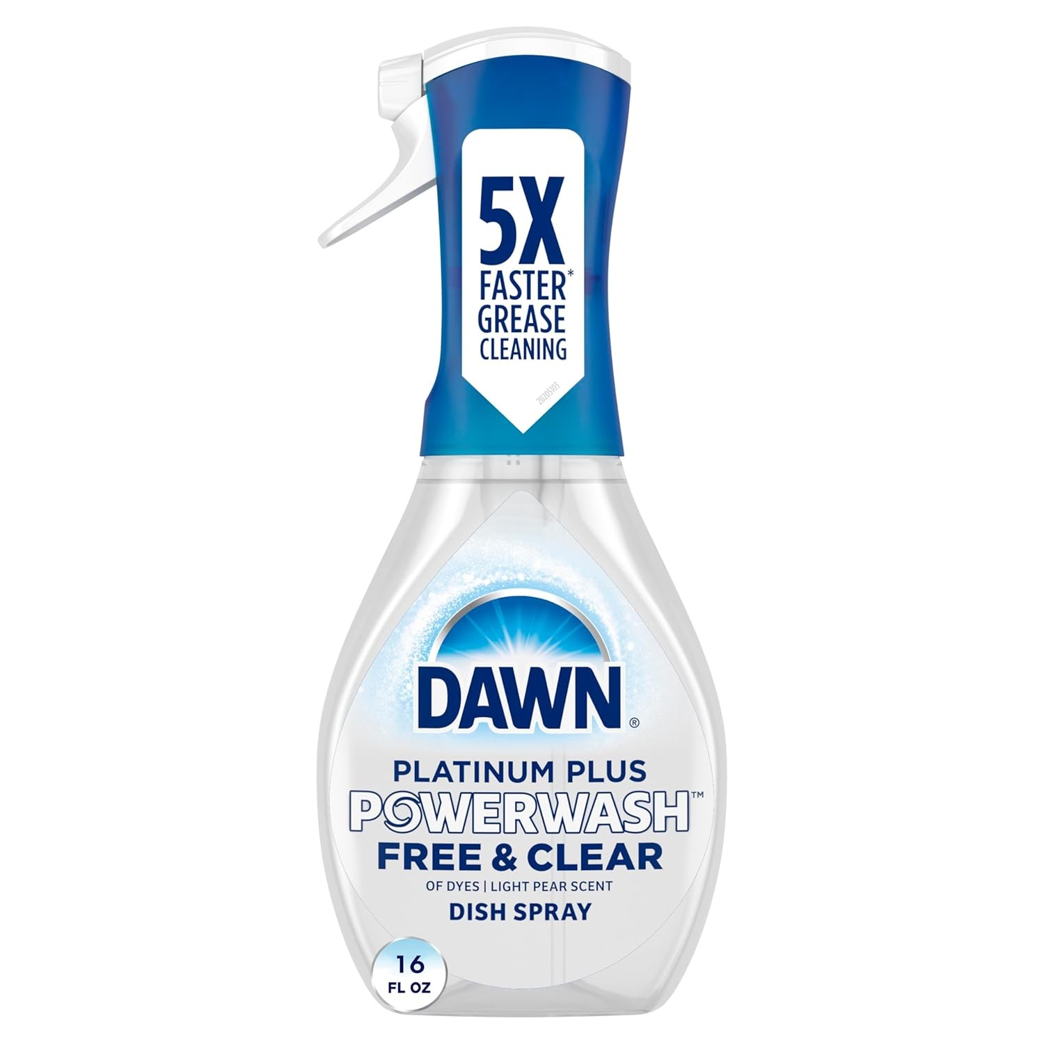 Free & Clear Dish Soap Starter Kit 16 Fl Oz Pear Scented Dish Soap Set for