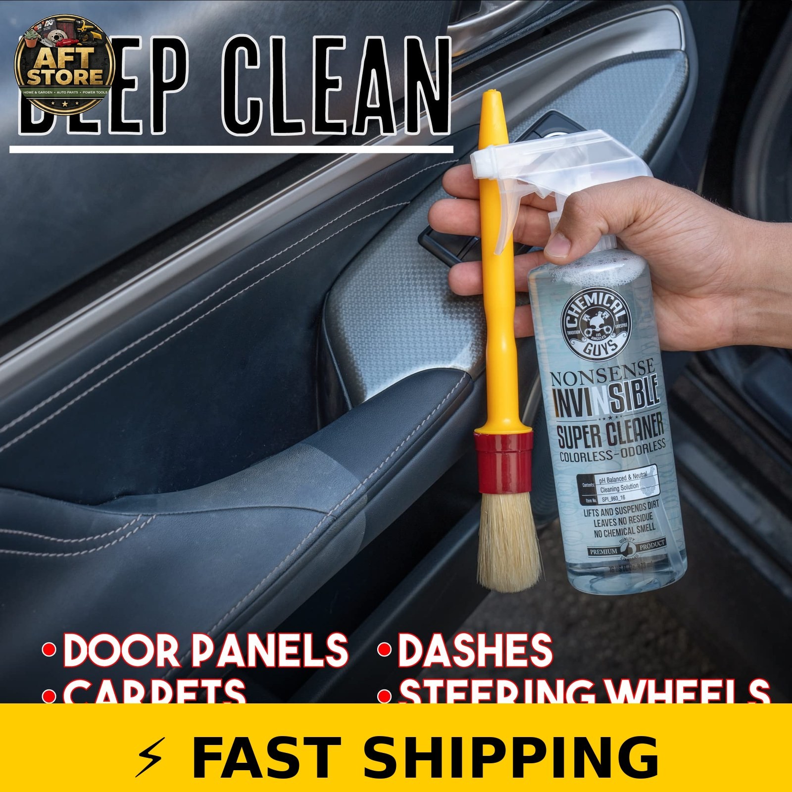 Chemical Guys Nonsense Odorless Cleaner 16 oz – Deep Cleaning Spray