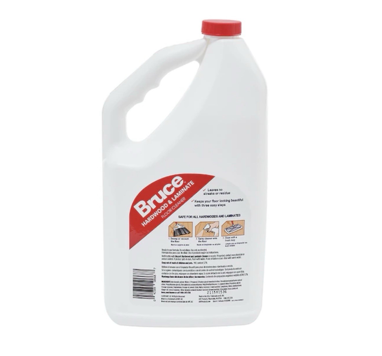 Bruce Hardwood Floor Cleaner Lot Spray + Refill 32oz & 64oz Bundle