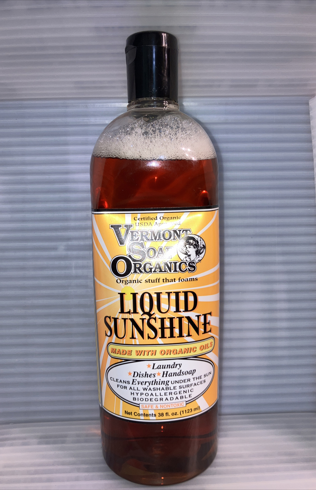 Vermont Soap Organics Liquid Sunshine Made W Organic Oils 38 fl Oz.
