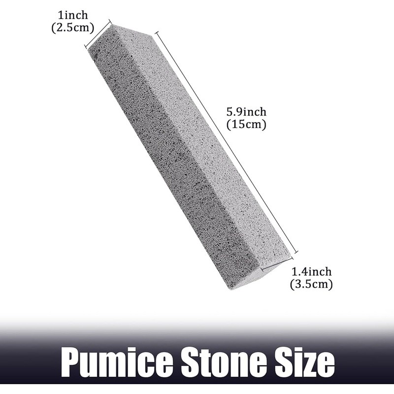 Scratch-Free Heavy Duty Pumice Stone Cleaner Multi-Surface Grease Calcium Rust