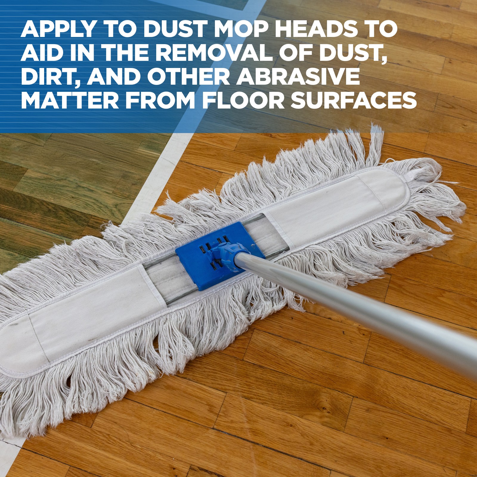 MISTY Crystal Clear Dust Mop Treatment – 1 Gallon (Case of 4) 1003411 – Helps in