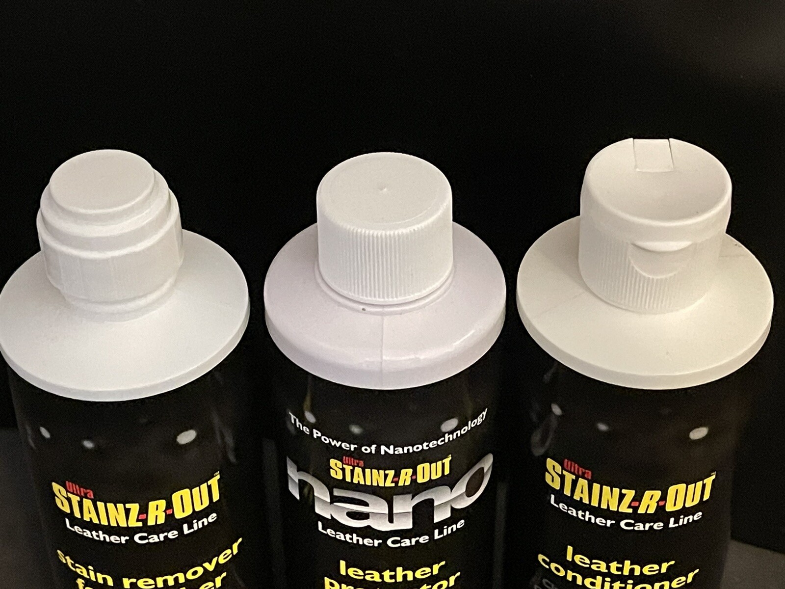 Ultra Stainz R Out Leather Care Line 3 Piece Kit NEW Rare and HTF