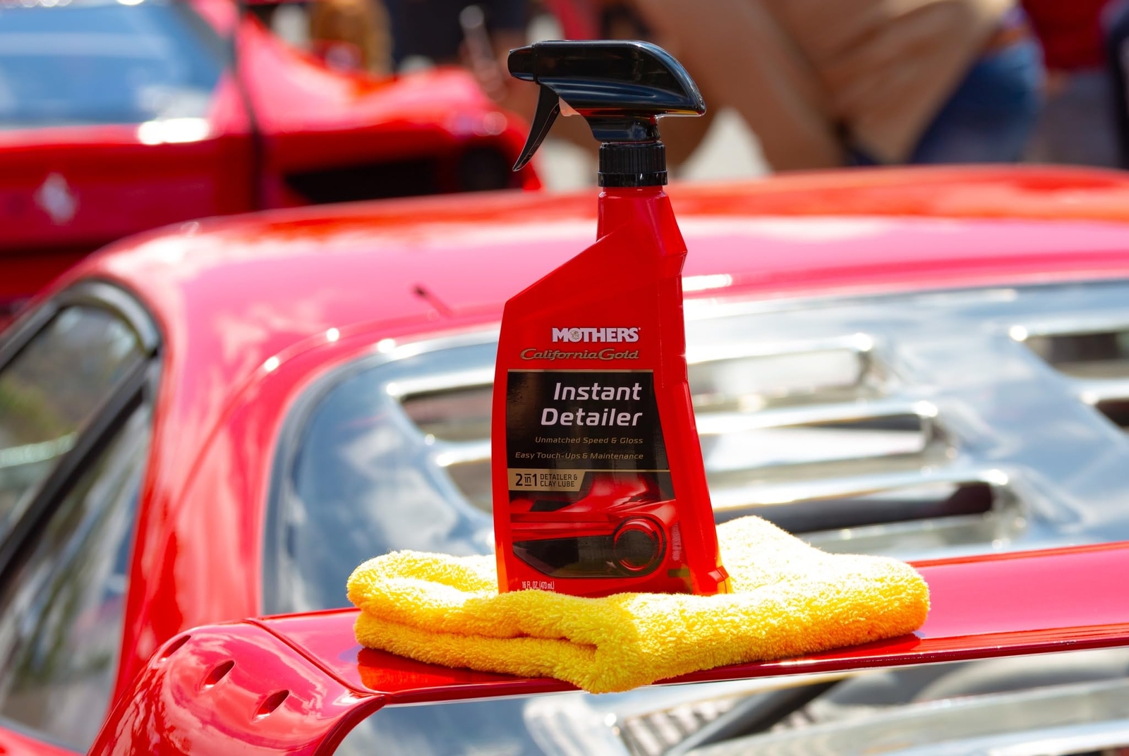 Mothers California Gold Instant Detailer 16 oz Car Wax Cleaner