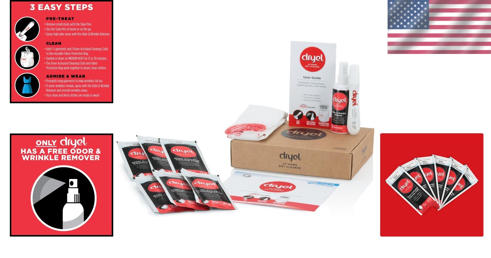 At-Home Dry Cleaner Starter Kit – Gentle Care for Delicate Fabrics (6 Loads)