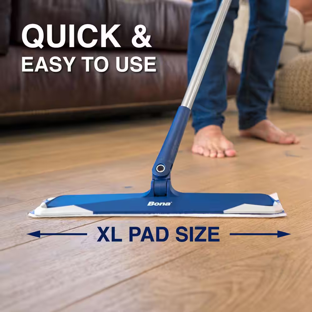Hardwood Floor Disposable Wet Cleaning Pads, Lavender Scent, (12-Count)