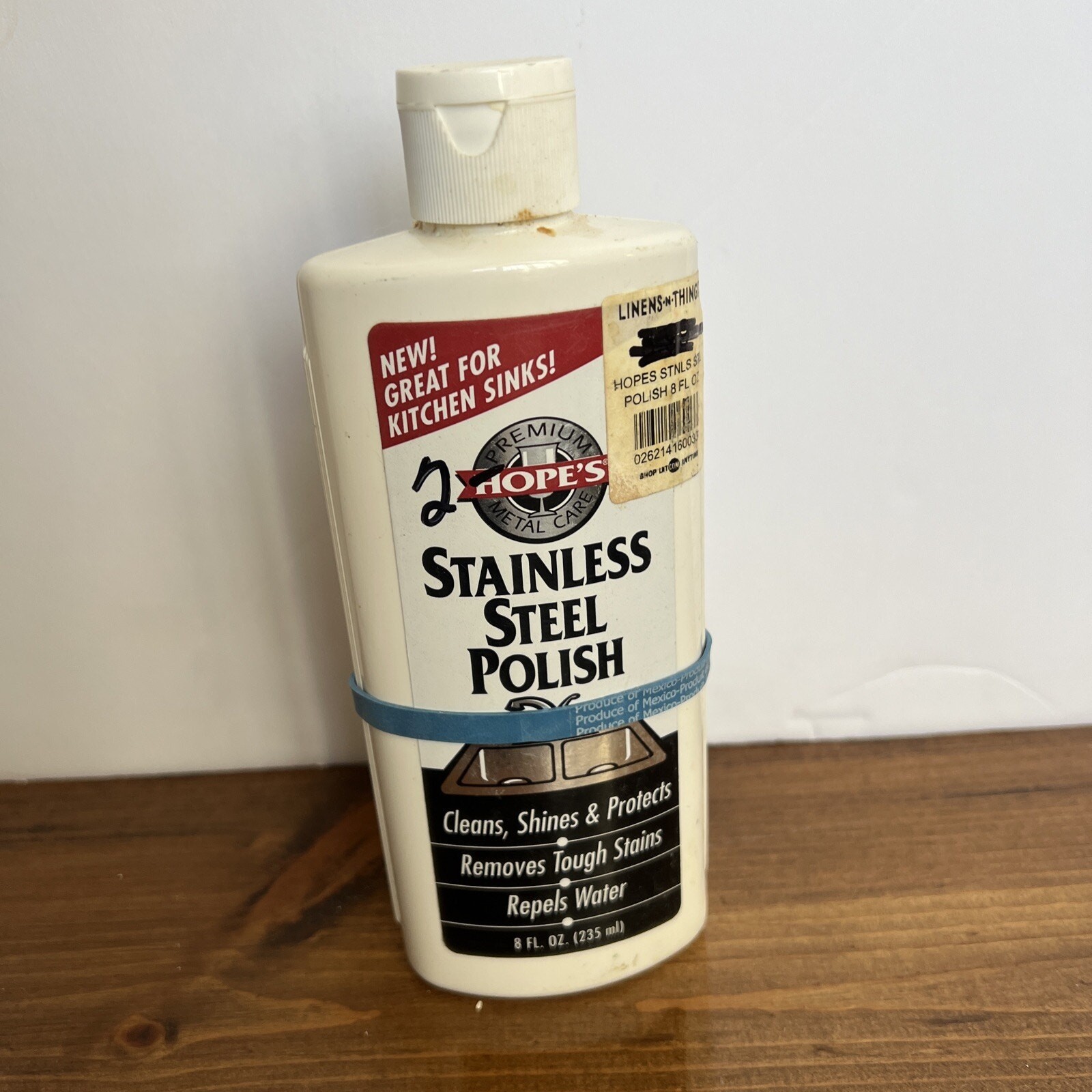 Vintage Hope’s Stainless Steel Polish Premium Metal 8fl oz~40% Full Discontinued