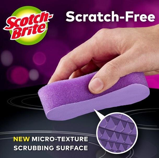 Scotch-Brite Glass Cooktop Pads, Great for Glass Stovetops 2 Pads