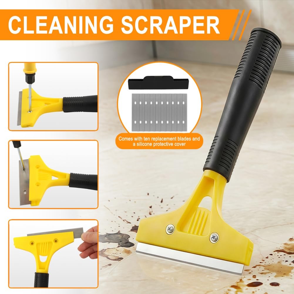 43 PCS Grout Removal Tool Kit, Tile & Sealant Set with Grout Saw, Scrapers, B…