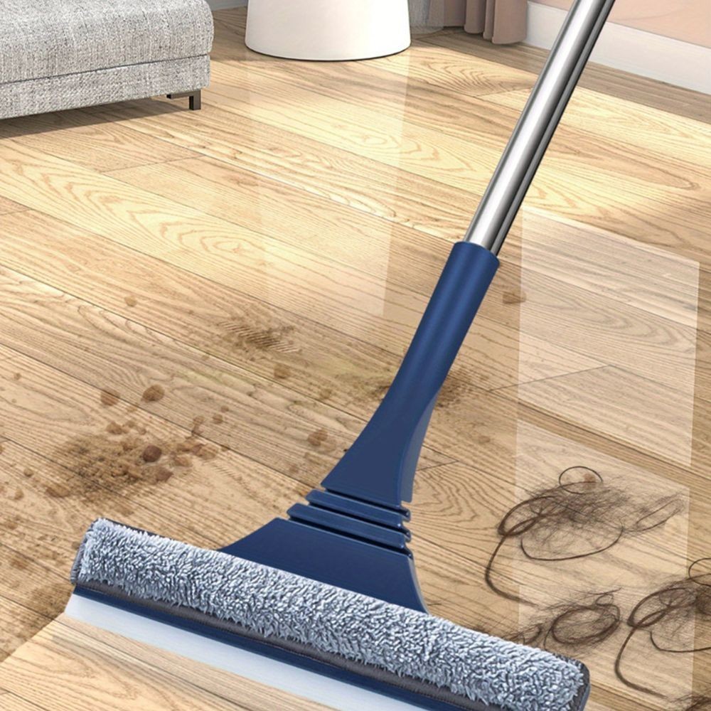 Household Window Glass Cleaner Scraper Anti-Slip Soft Rubber Cleaning Tool