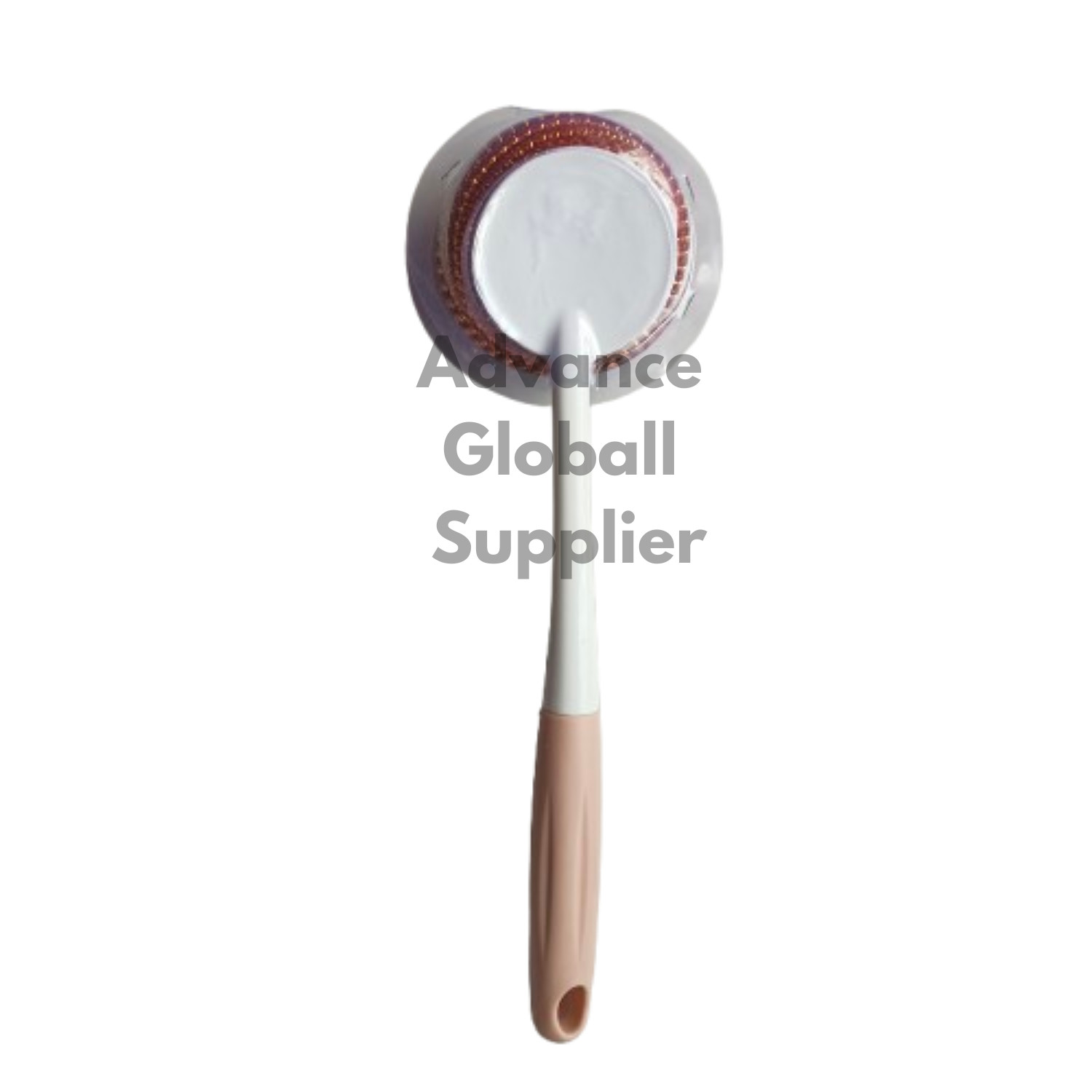 Plastic Pot Cleanning Brush Metal Multifunction With 29.5cm Long Handle