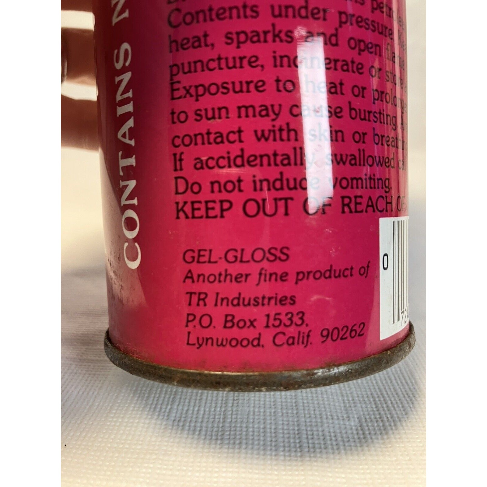 Original Gel Gloss Kitchen and Bath Polish and Protector 12oz. Aerosol Can Pink