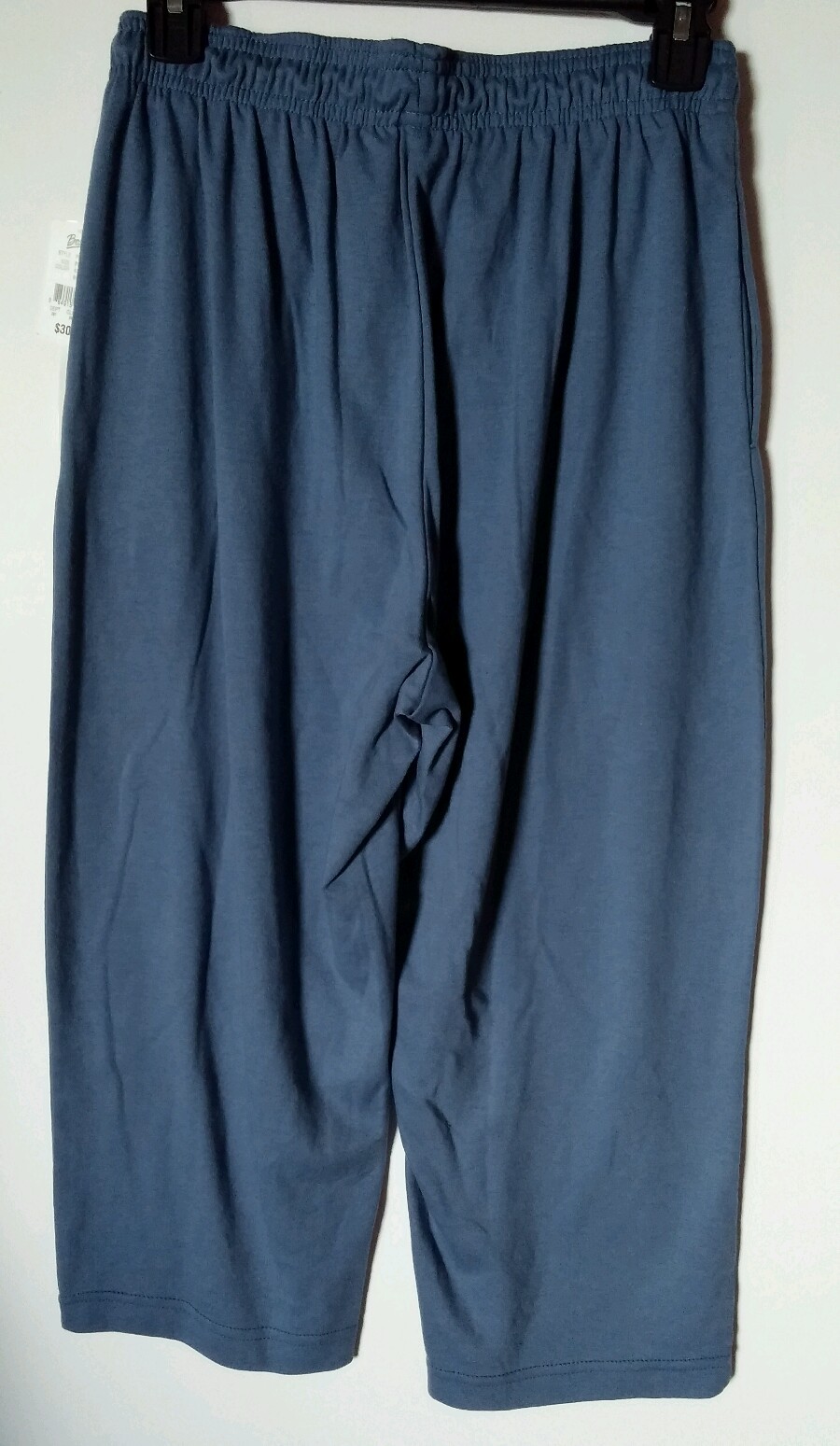 HASTING & SMITH PETITES BIJOU BLUE SWEET PANTS SIZE PM NWT COTTON & POLY $30.00