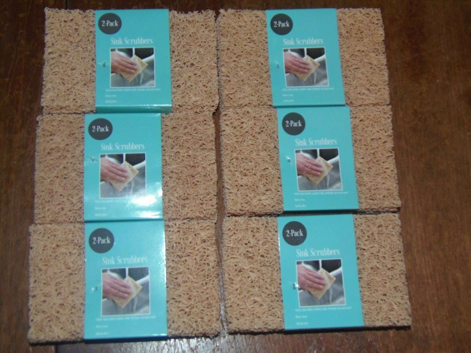 6 – 2 packs Cleaning Scrubber – Cleans sinks, bathrooms, FREE SHIPPING (LC-8)