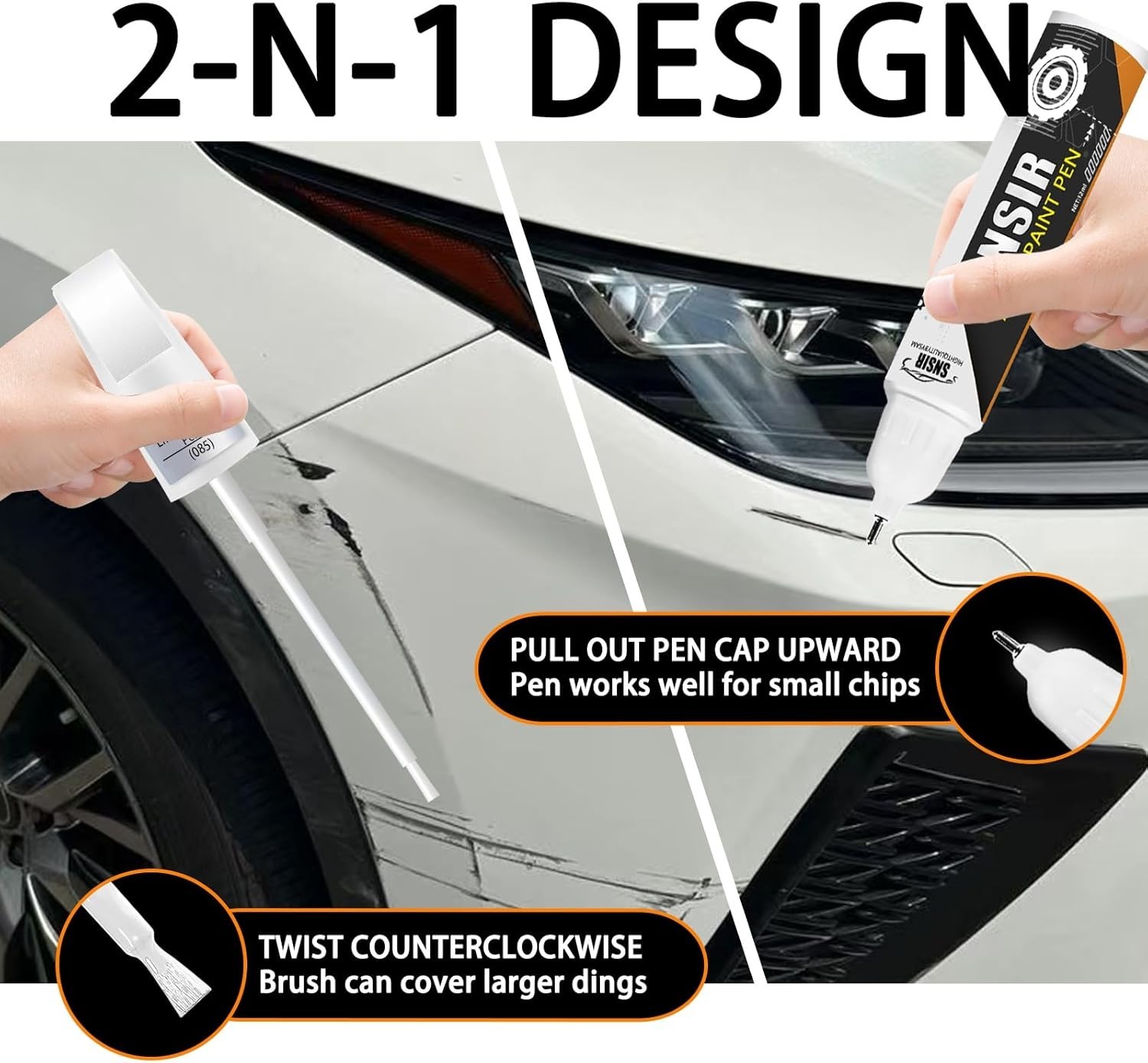 Car Touch up Paint(1J7 Atomic Silver) Compatible with Lexus, Car Paint Pen Scrat