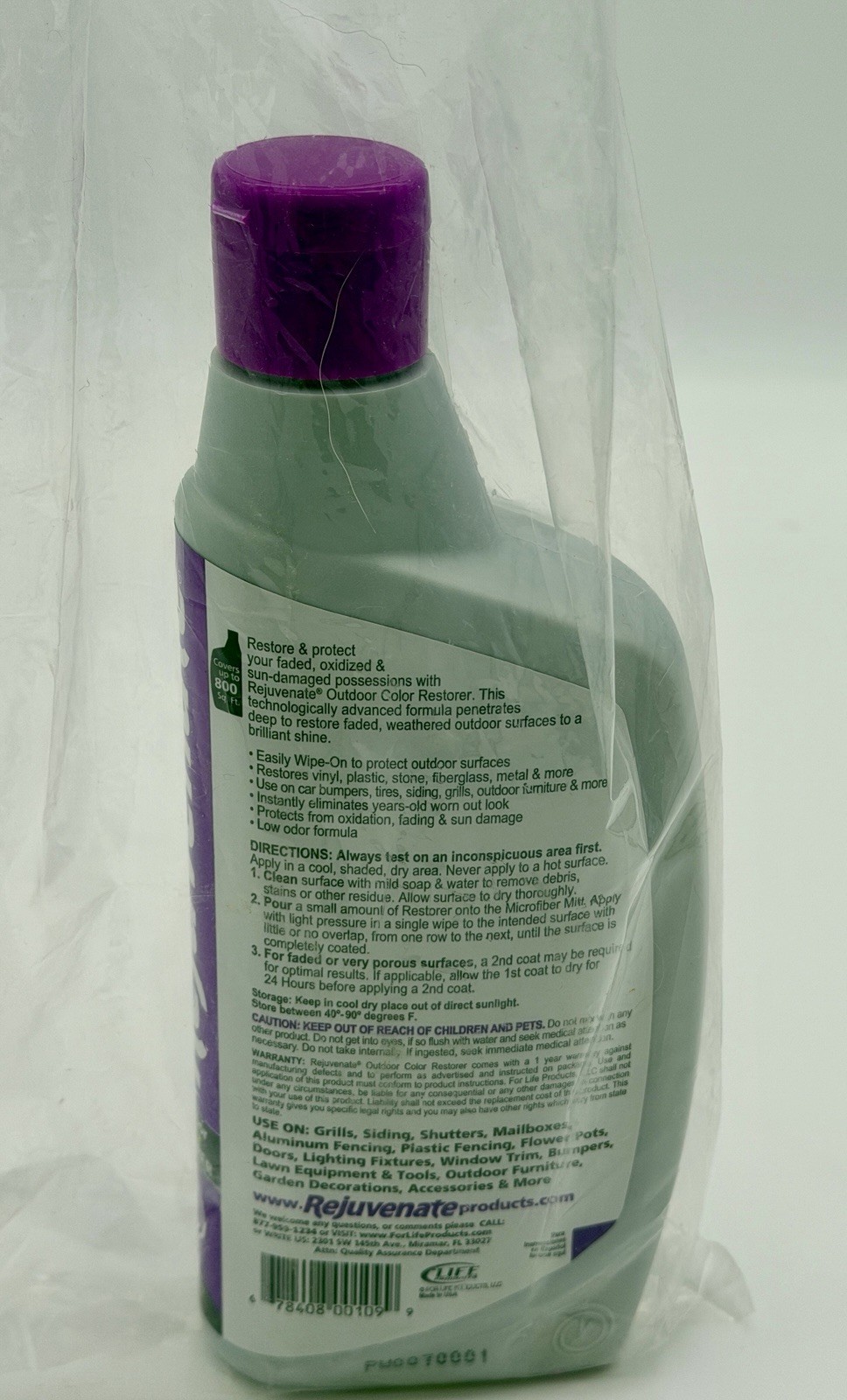 NEW Rejuvenate 16 oz. Outdoor Color Restorer