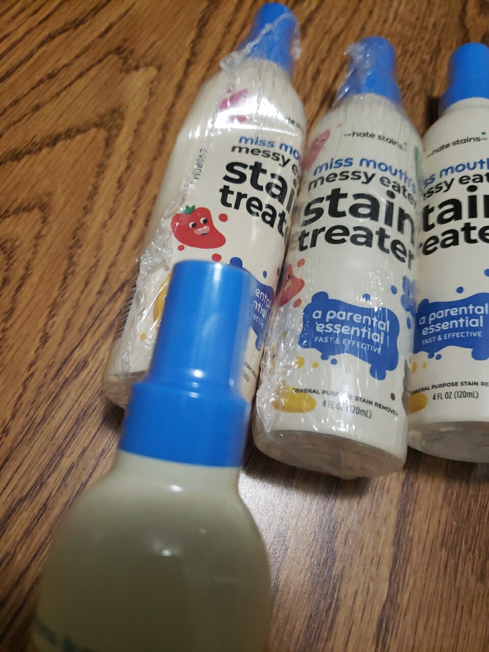 Hate Stains Miss Mouth’s Messy Eater 5 Pack Stain Treater 4oz Bottles New Sealed