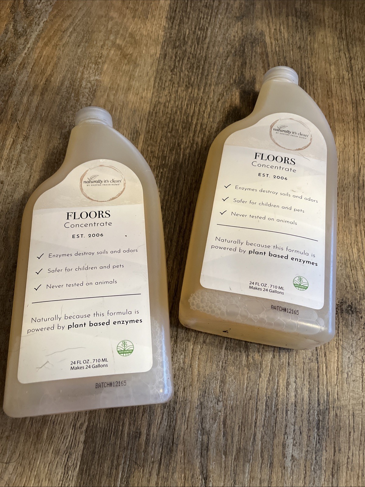 Naturally it’s clean Floors Concentrate Cleaner for all Floors 24oz Each-SEALED