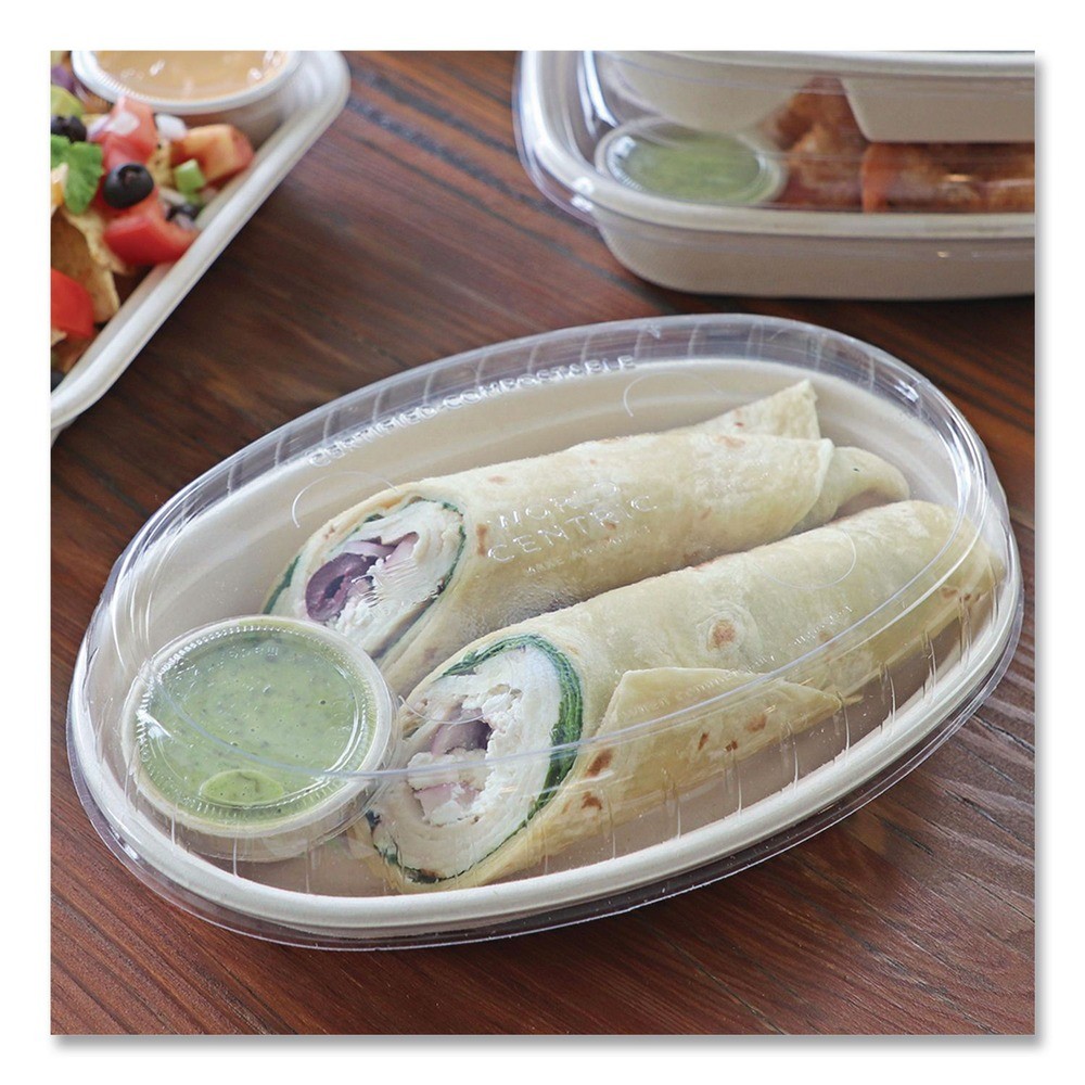 World Centric BOSCUBBLFP 32 oz Fiber Paper Burrito Bowls – Natural (300/CT) New