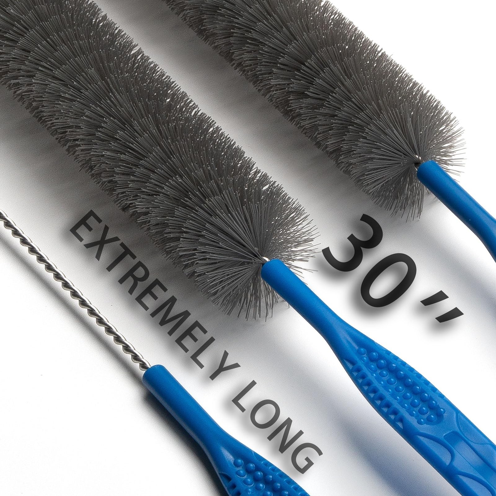 Refrigerator Coil Cleaning Brush，Sewer Set Brush Clog Remover,for Toilet, Kitche