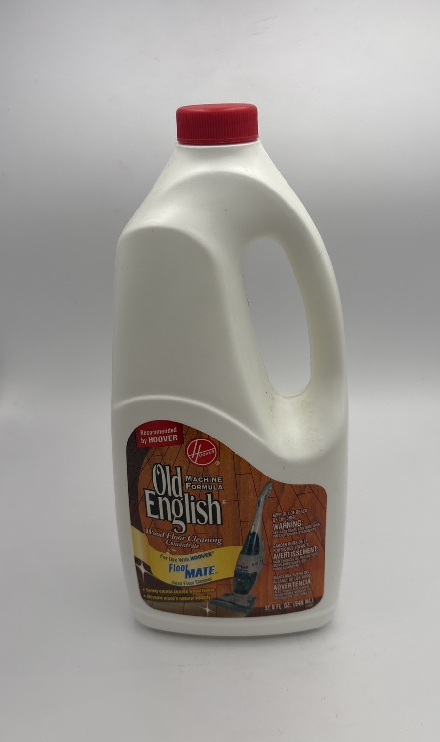 Hoover Floormate Old English 32oz Floor Cleaner Sealed Hard Wood Tile