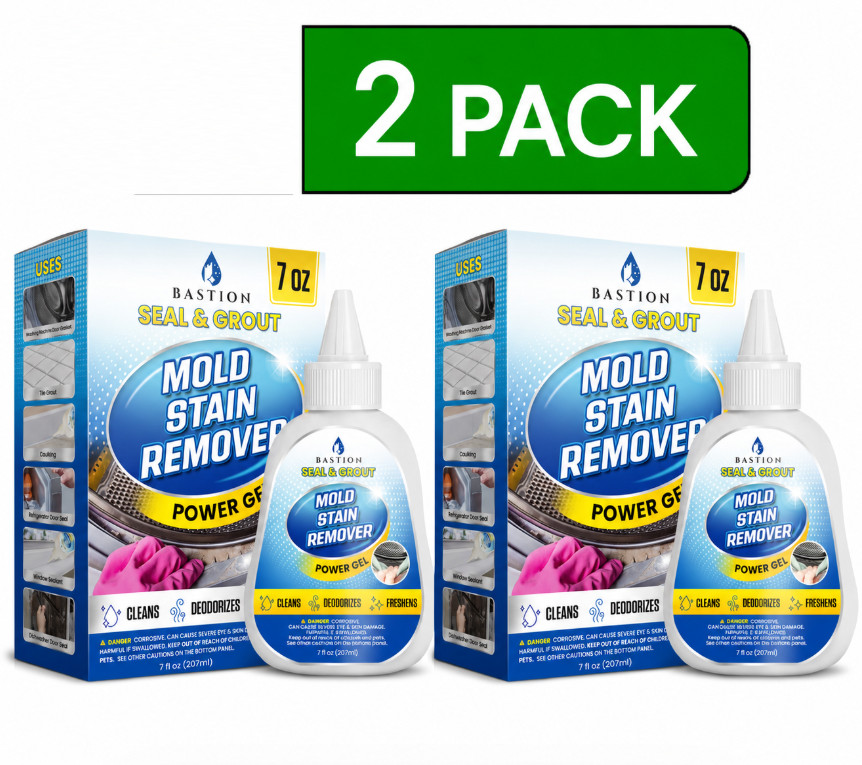 (2pack)Stain Remover Power Gel Cleaner for Front Loader Washing Machine Seal 7oz
