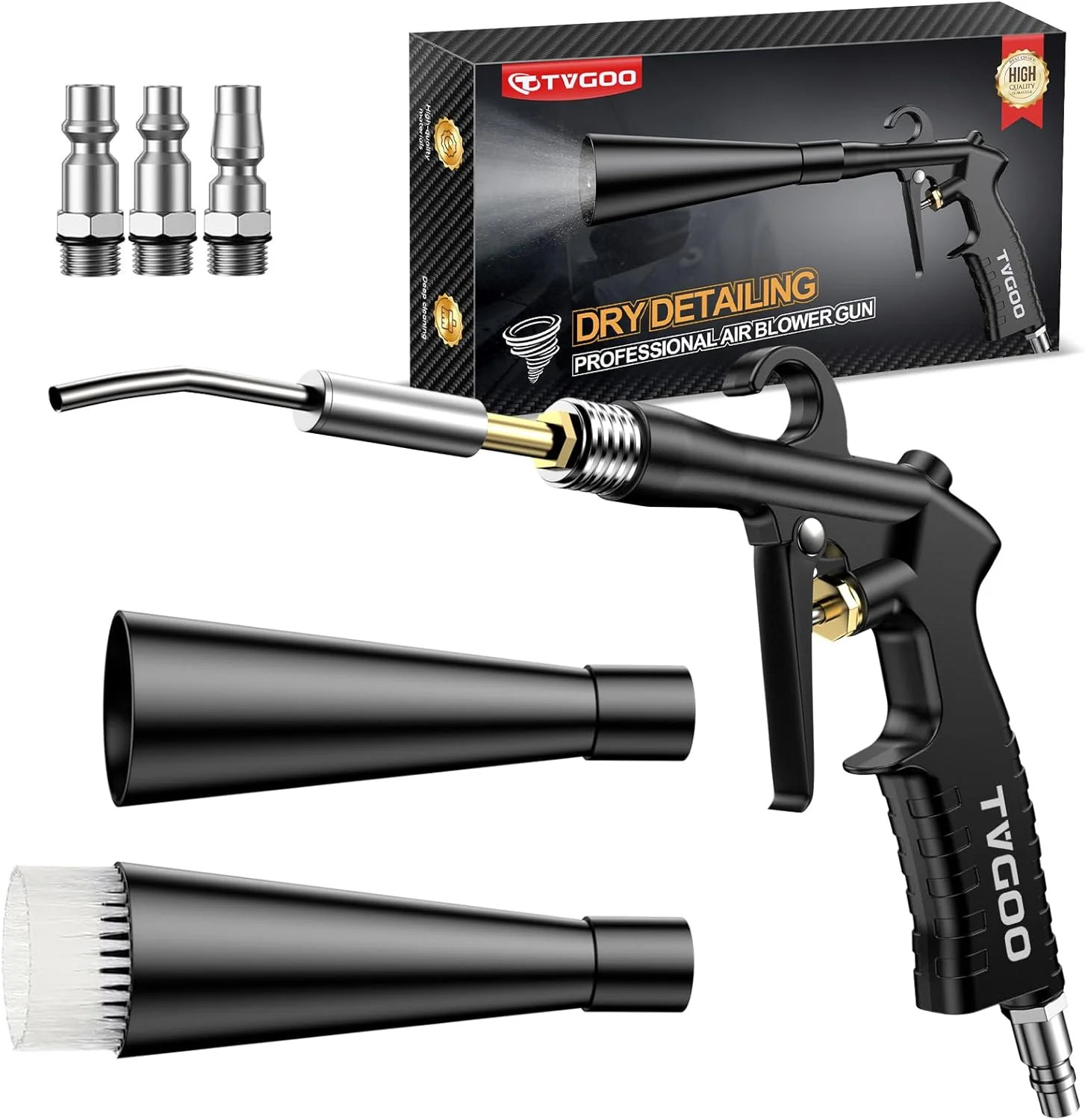 Dry Car Detailing Cleaning Gun – Blast Away Dust & Debris in Seconds & Aluminum